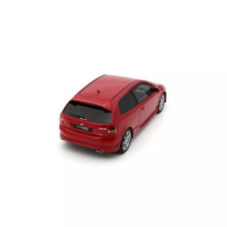 HONDA CIVIC TYPE R EP3 MILANO RED 2005 OttO mobile 1:18 Resinemodell (Türen, Motorhaube... nicht zu öffnen!)